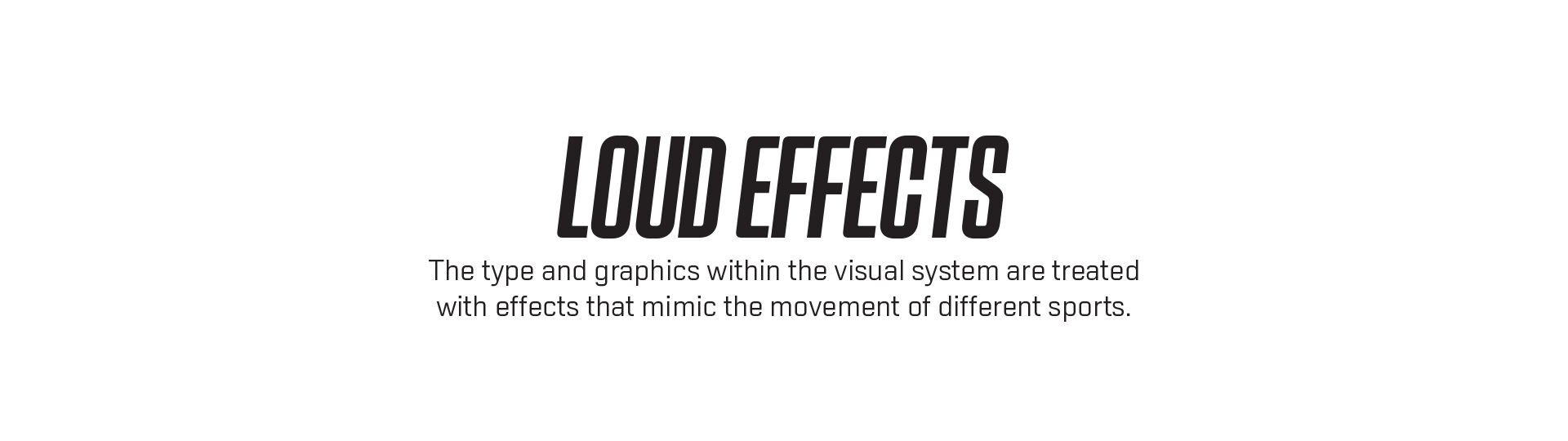 ESPN. Loud Channel Rebrand.