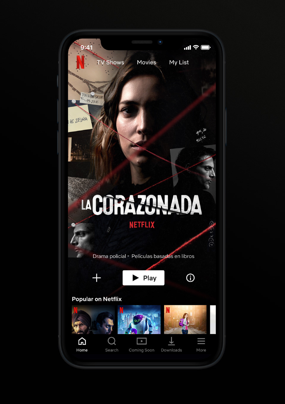 La Corazonada. Netflix Marketing Campaign.