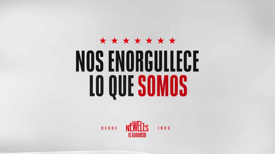 Newell's El Glorioso Brand Identity.