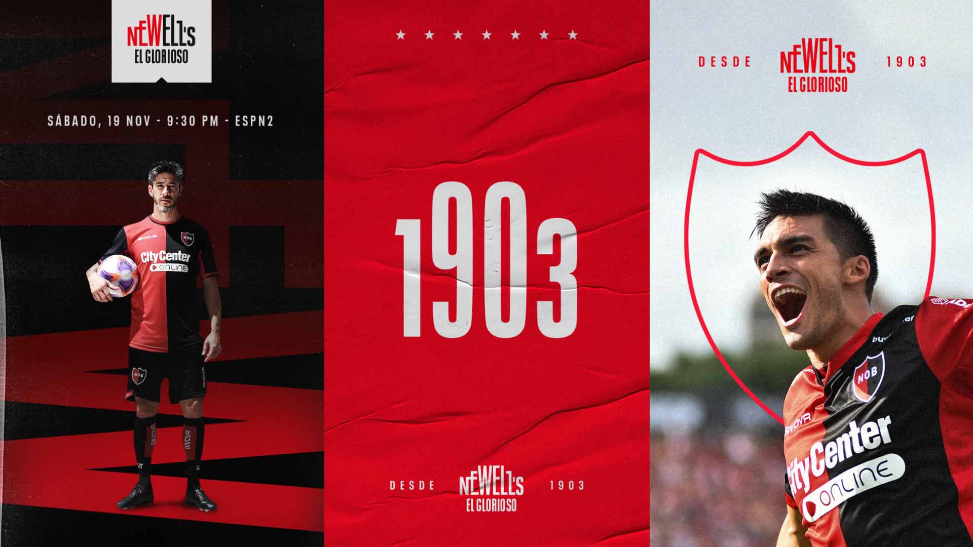 Newell's El Glorioso Brand Identity.