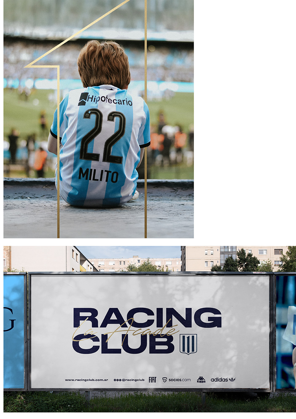 Racing Club. Football Club Brand Identity.