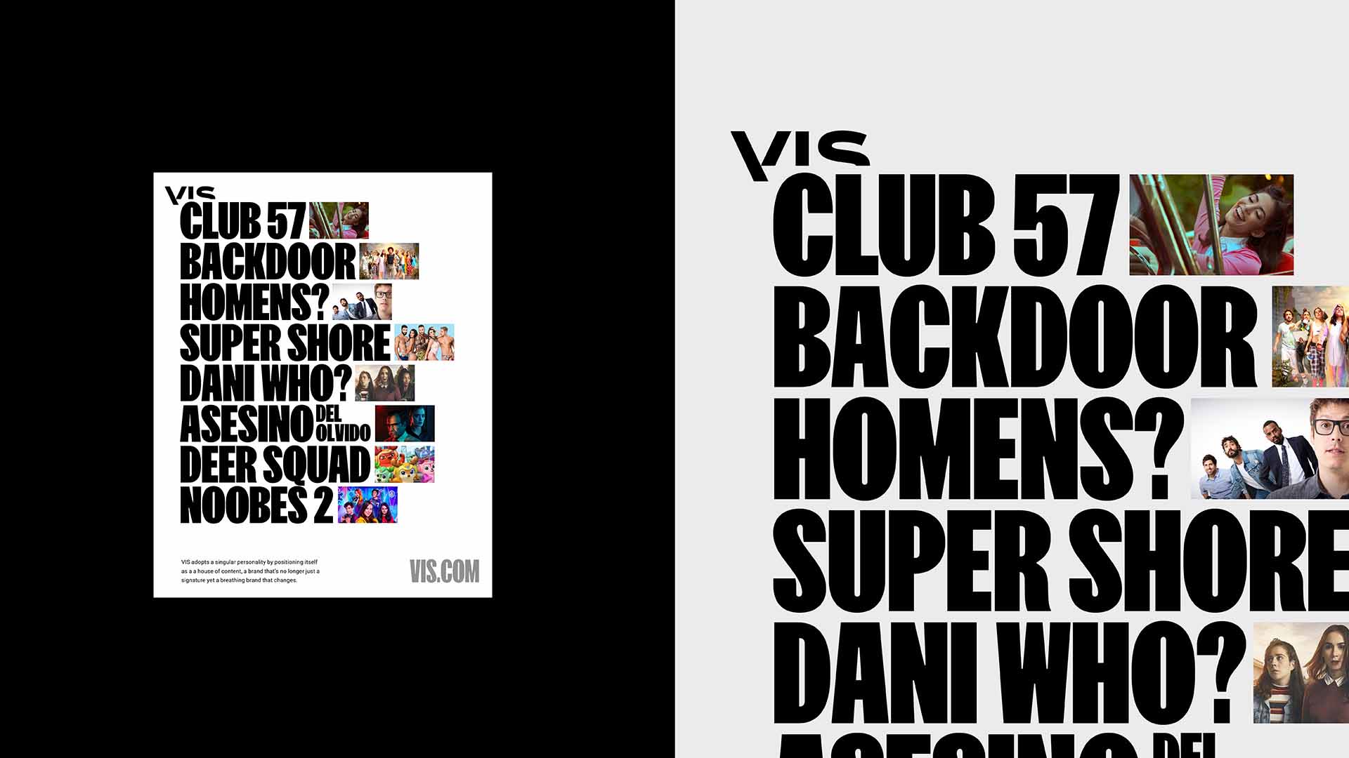 VIS. Viacom International Studios Branding.