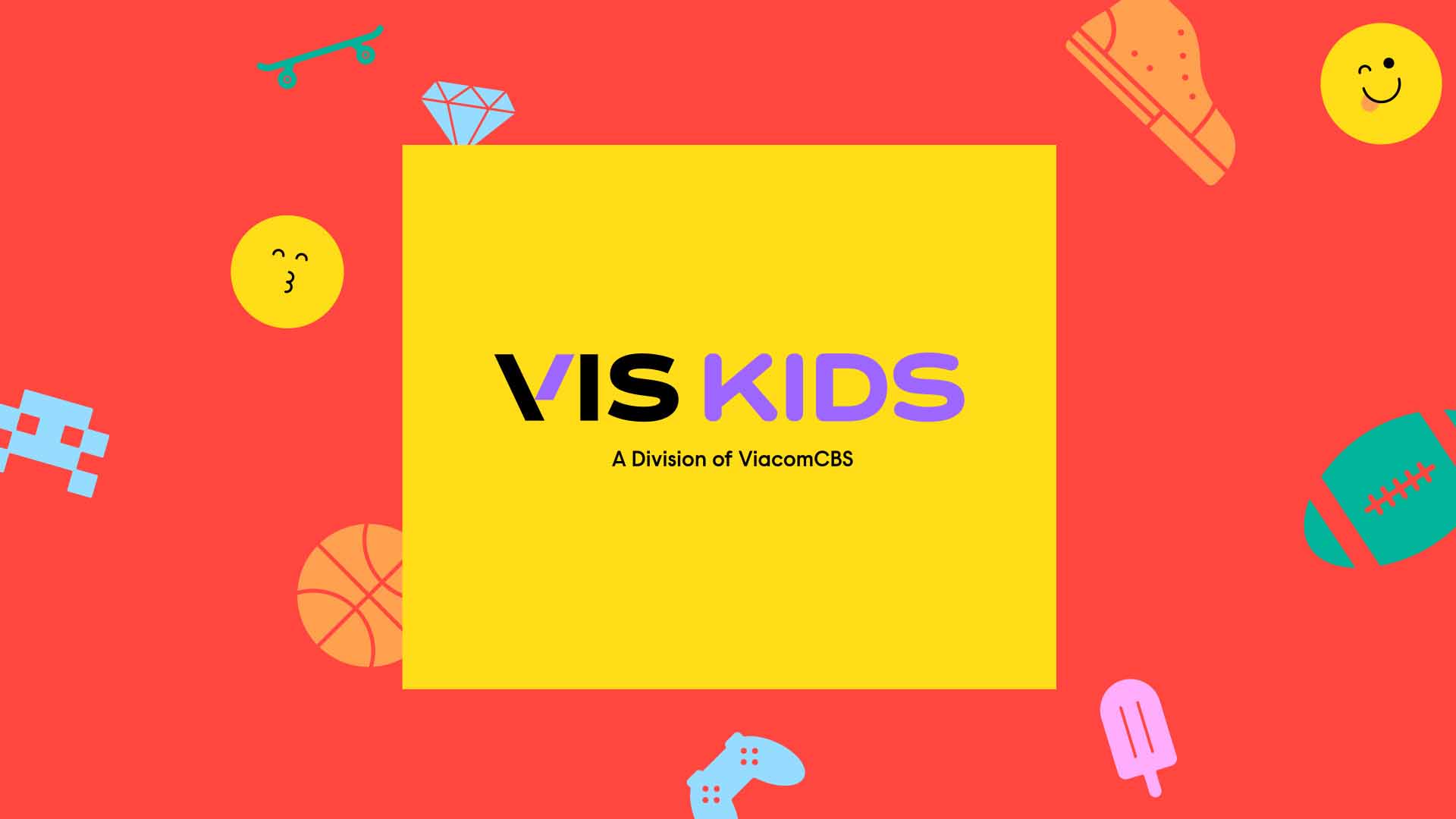 VIS Kids. Viacom International Studios Branding.