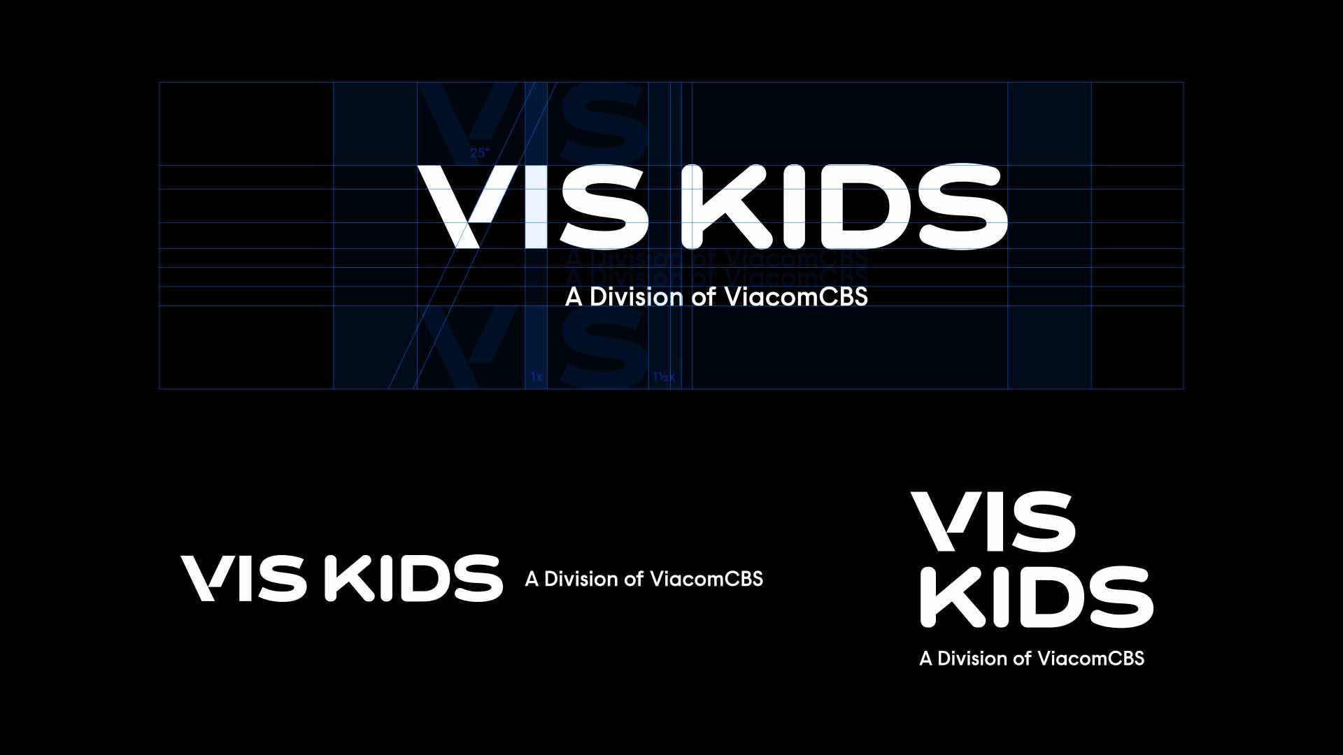 VIS Kids. Viacom International Studios Branding.